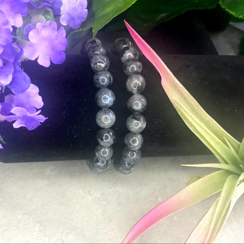 Larvikite Crystal/Gemstone Bracelet
